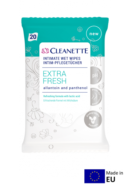 Cleanette Intim-Pflegetücher 3x 20 Stück